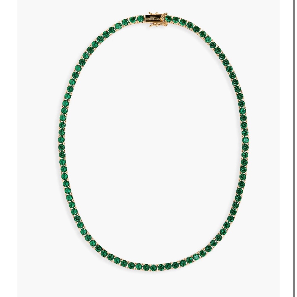 Kurt Geiger Green and Gold Necklace